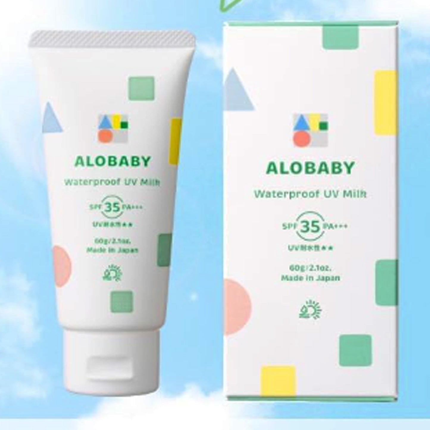 Alobaby Waterproof UV Milk SPF35 PA+++ (For Babies & Kids)