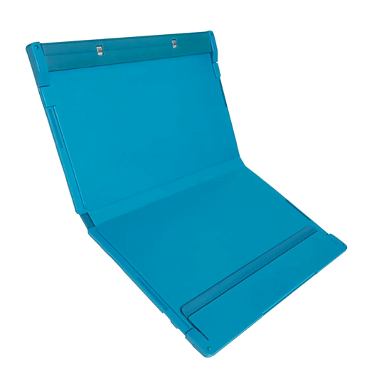 King Jim 5785-B Clipboard Compaq Board A4 Bi-Fold Short Edge Blue
