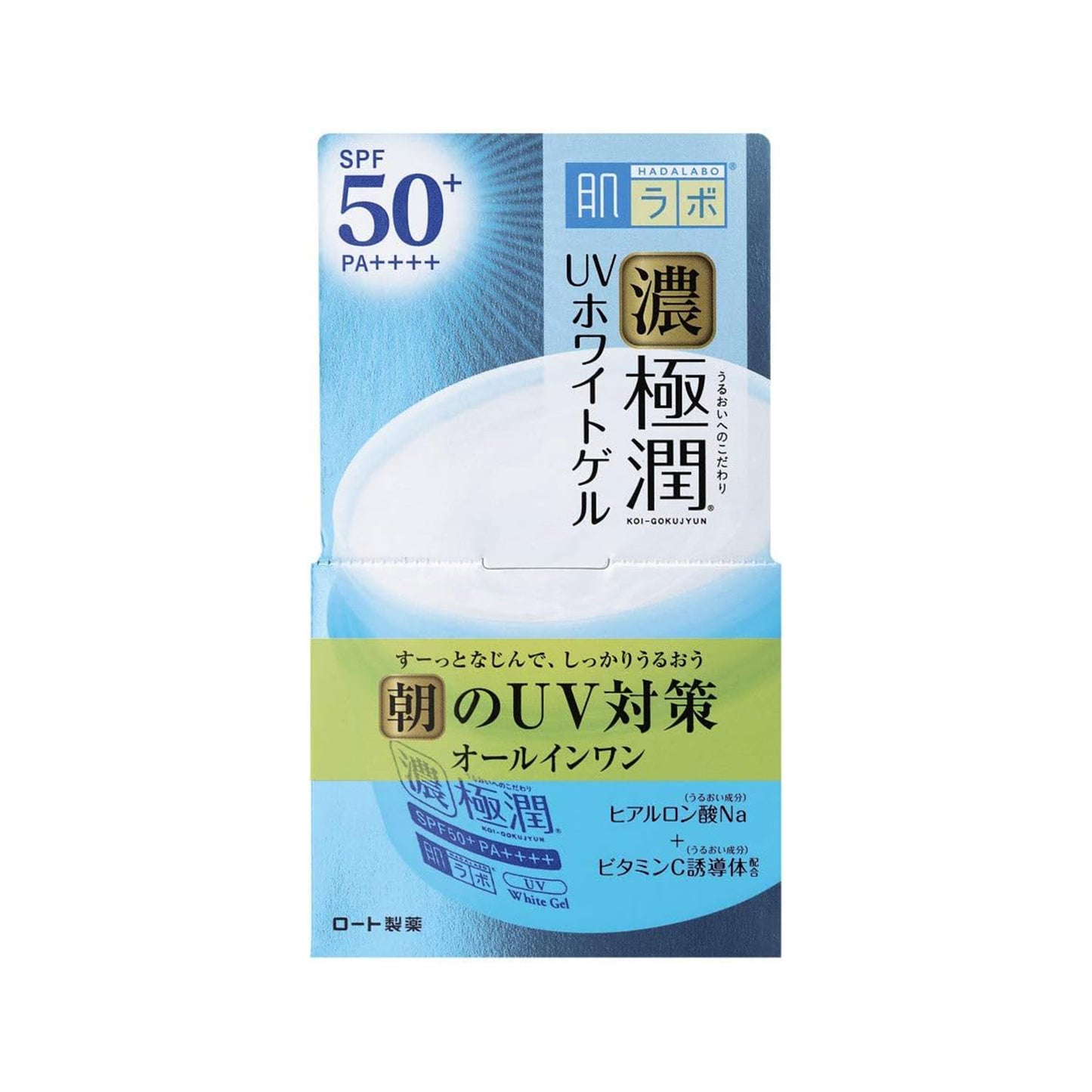 Hada Labo Gokujyun UV White Gel (SPF50+ PA++++) 3.2 oz (90 g)