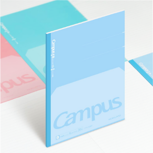 Kokuyo N-FL3CATX3 Campus Notebook, Flat Feels Good, Dot A Ruled, B5, 3 Colors Pack