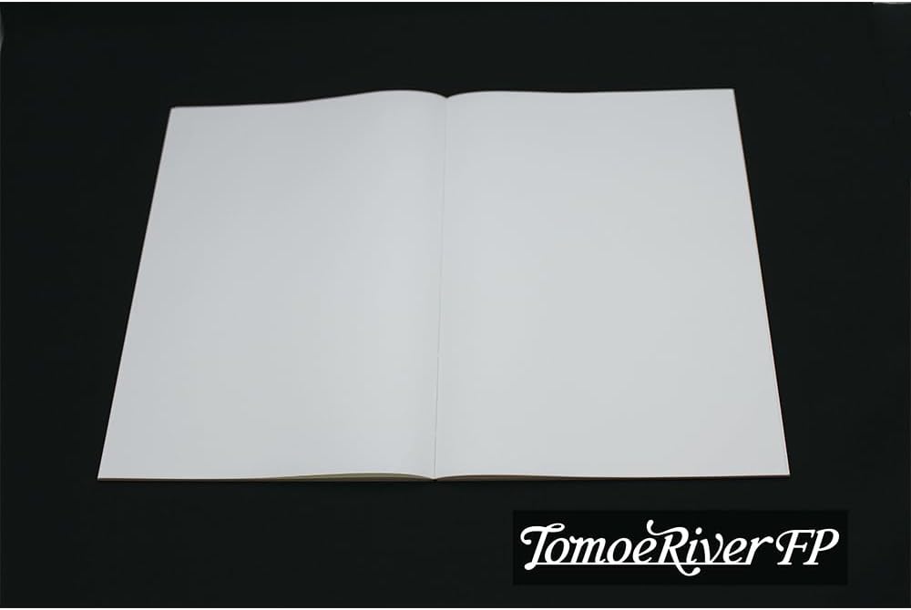 SAKAE Technical Paper Soft Cover Notebook A5 – Tomoe River FP 68gsm, White, 160 Pages, Blank (SR-A5NB-LM68)