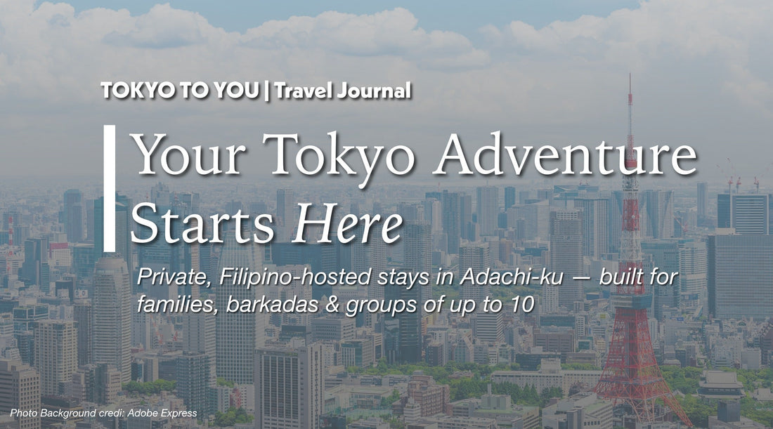 Your Tokyo Adventure Starts Here — And So Does Your Best Stay