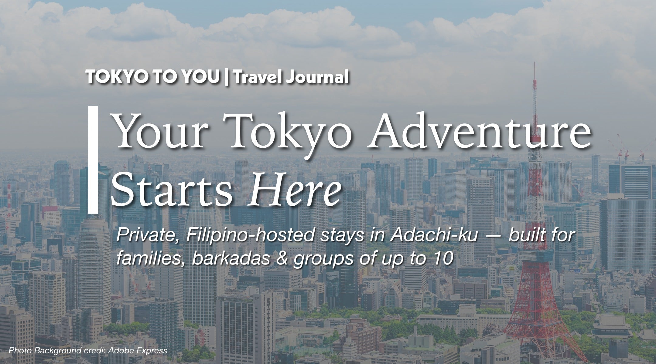 Your Tokyo Adventure Starts Here — And So Does Your Best Stay