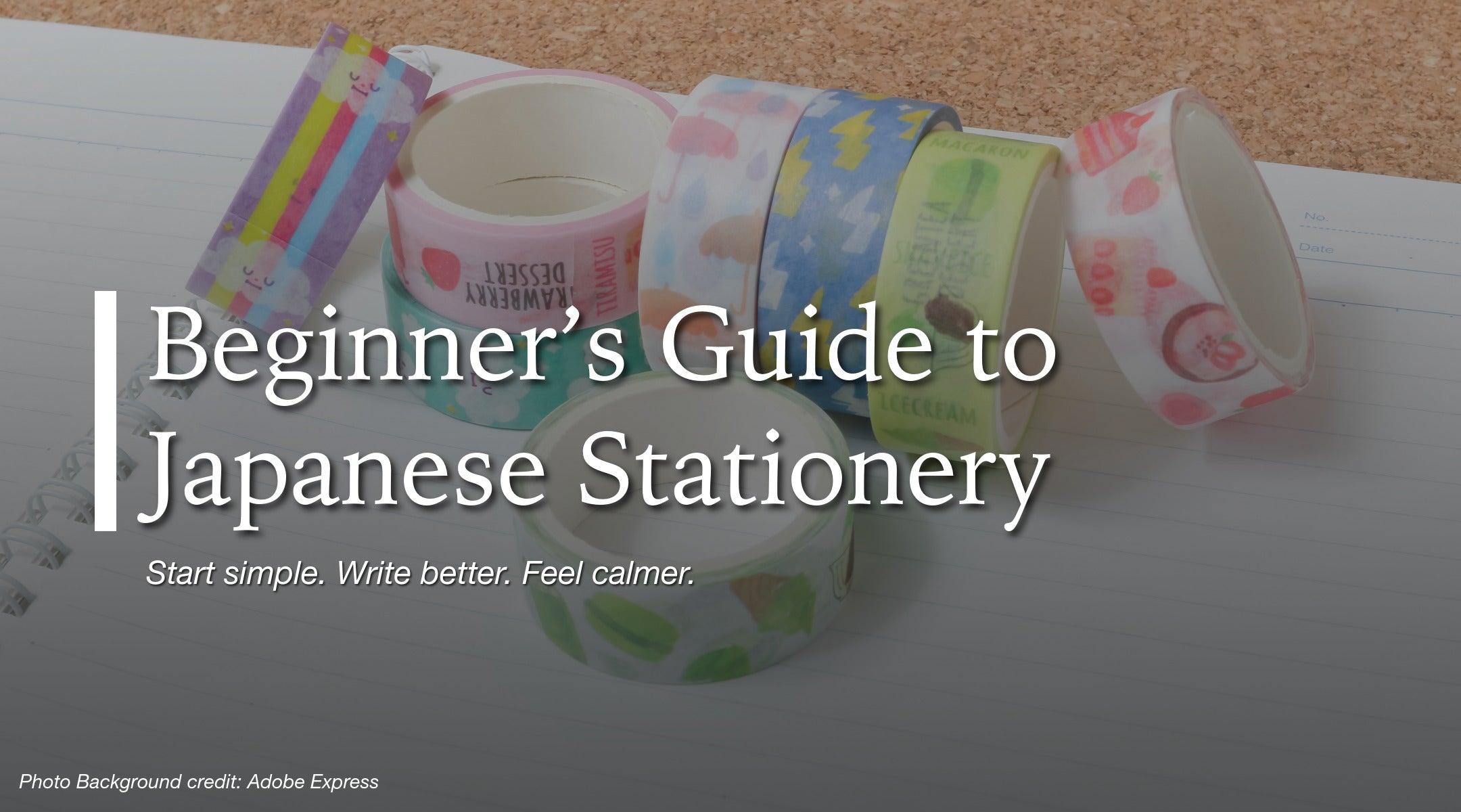 A Beginner's Guide to Japanese Stationery