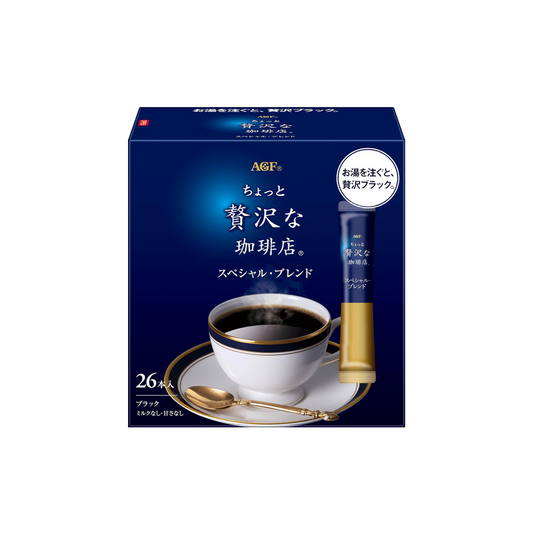 AGF A Little Luxurious Coffee Shop - Black Special Blend [26 Sticks] [4901111543256]