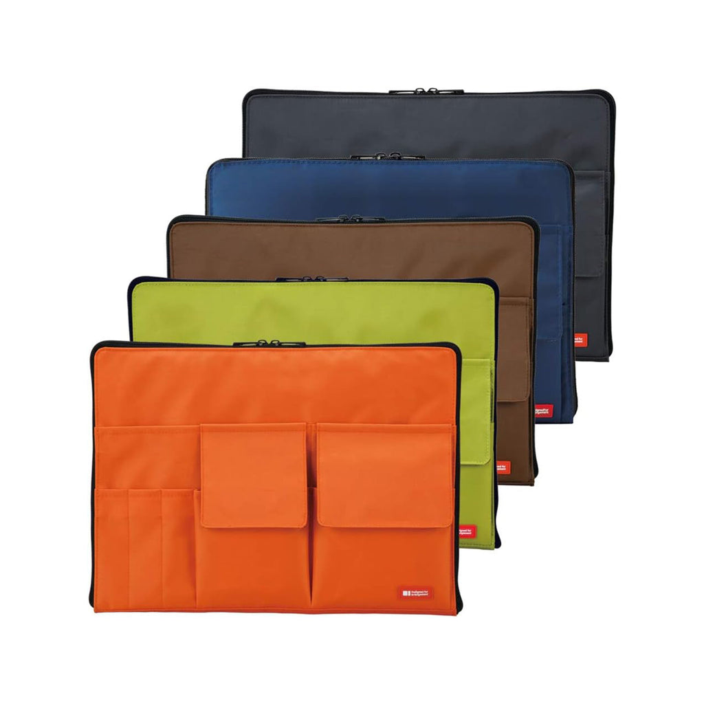 LIHIT LAB Bag-in-Bag Wide Type A4 Organizer – A7559