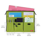 LIHIT LAB Bag-in-Bag Wide Type A4 Organizer – A7559