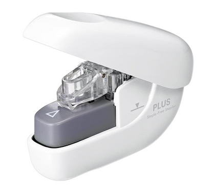 Compact Needleless Stapler Paper Clinch (5 Colors)