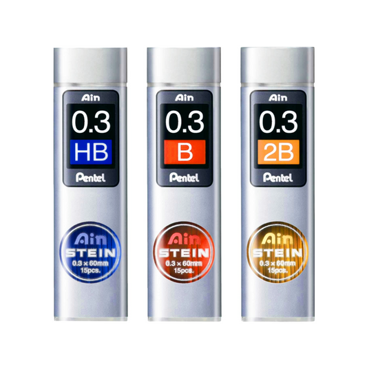 Pentel Ain Stein Mechanical Pencil Refill (0.3 mm)