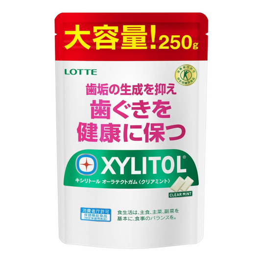 Lotte Xylitol Oratect Clear Mint Gum 250g