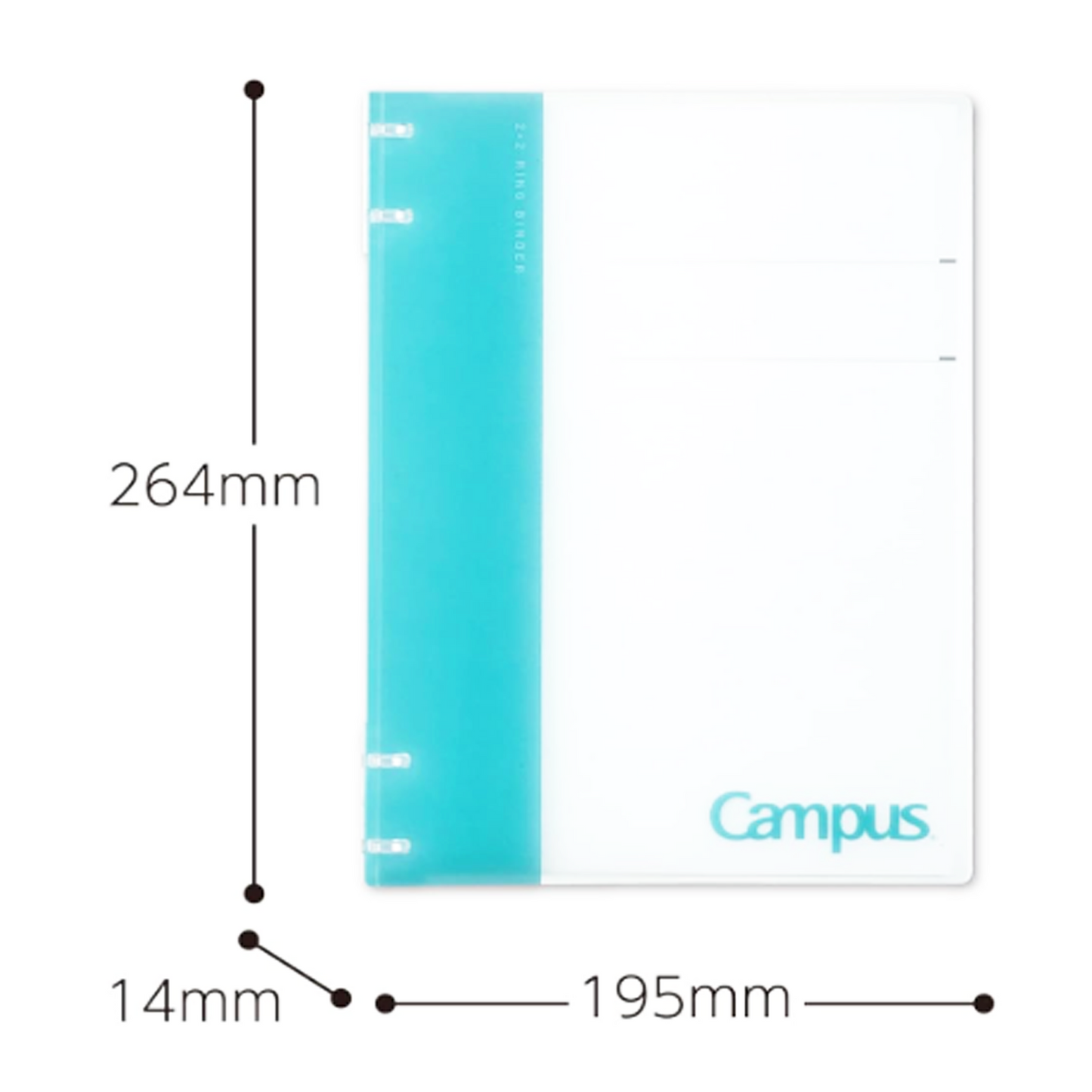 Kokuyo Campus Loose Leaf Binder Notebook B5 [26 Holes]