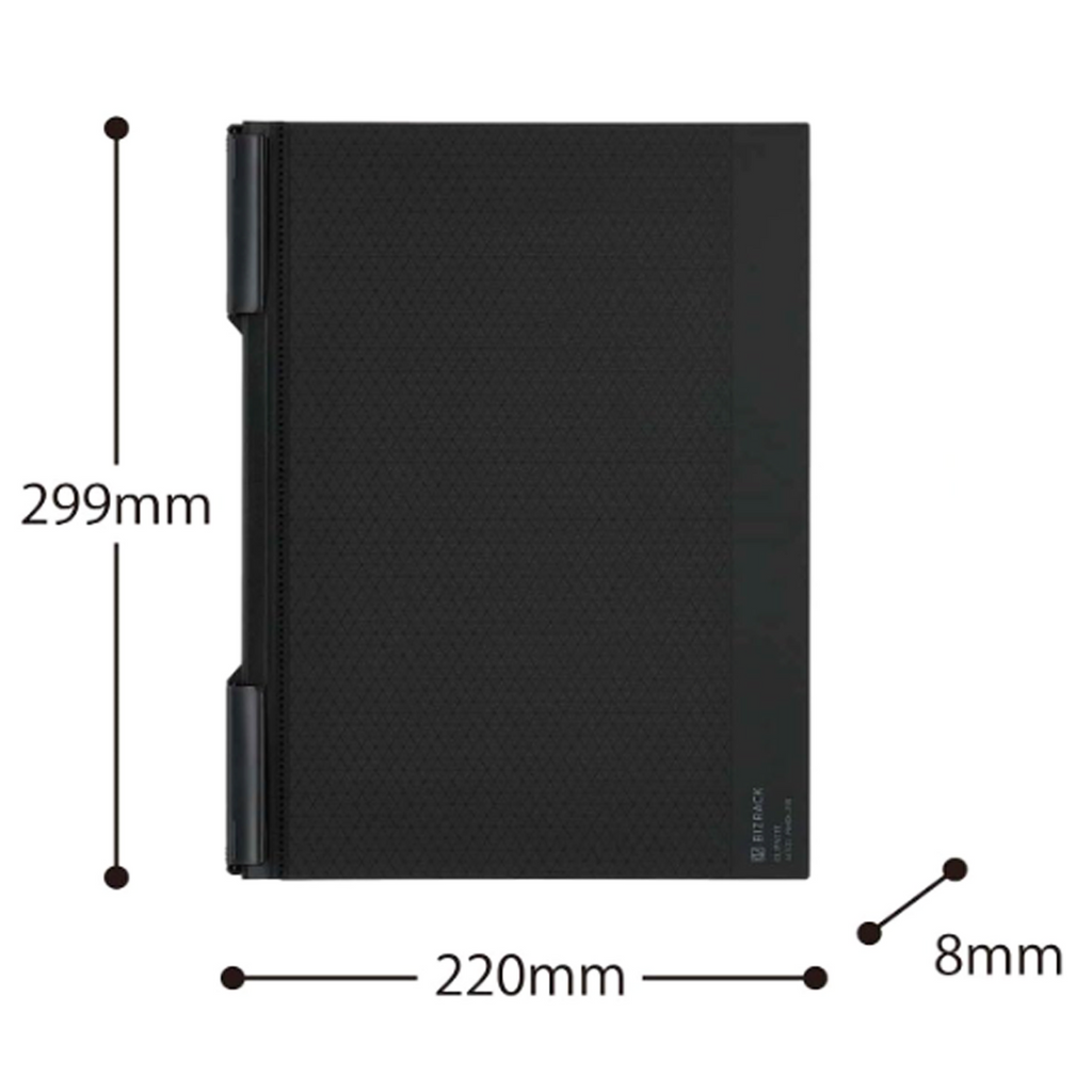 Kokuyo Bizrack A4 Clip Notebook – A4-S, R-PP Cover