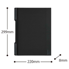 Kokuyo Bizrack A4 Clip Notebook – A4-S, R-PP Cover