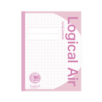 Nakabayashi Logical Air & Swing Logical Antibacterial Notebook Set – B5 (5 mm Square Grid, Pack of 5)