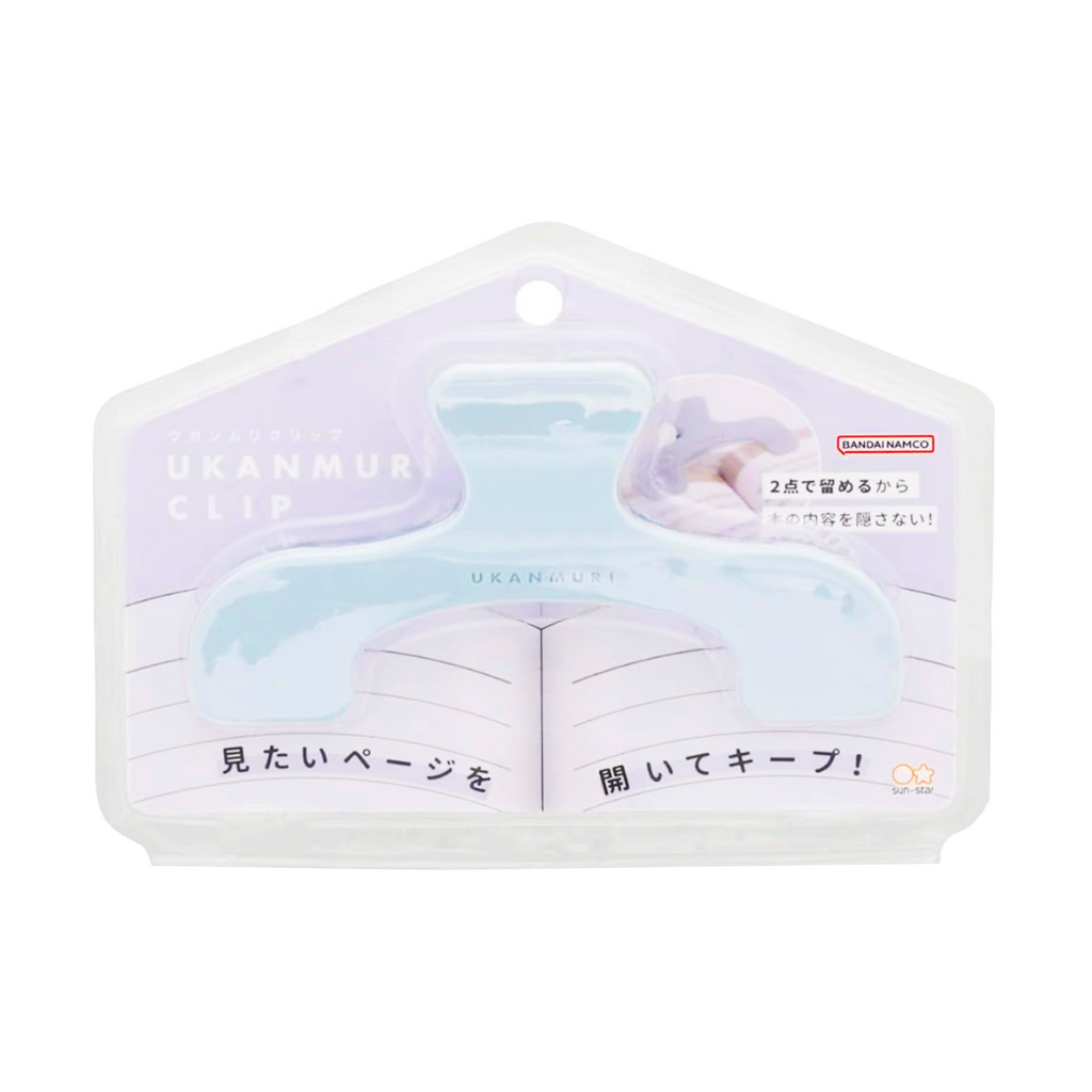 Sun-Star Ukanmuri Clip – Die-Cut Book Clip (Multiple Colors & Super Mario Designs)