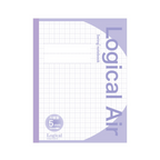 Nakabayashi Logical Air & Swing Logical Antibacterial Notebook Set – B5 (5 mm Square Grid, Pack of 5)