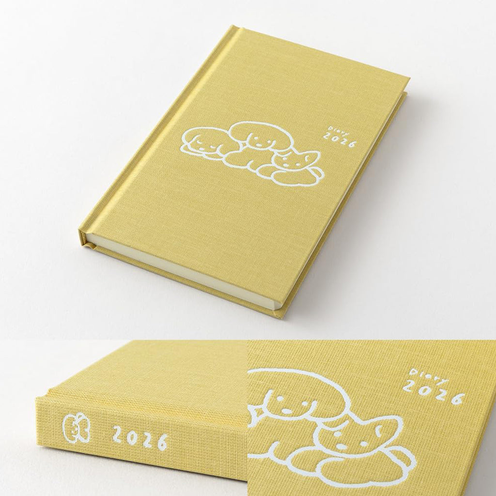Midori Book-style Diary 2026 B6 Weekly