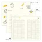 Midori Book-style Diary 2026 B6 Weekly