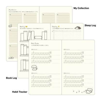 Midori Book-style Diary 2026 B6 Weekly