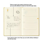 Midori Book-style Diary 2026 B6 Weekly