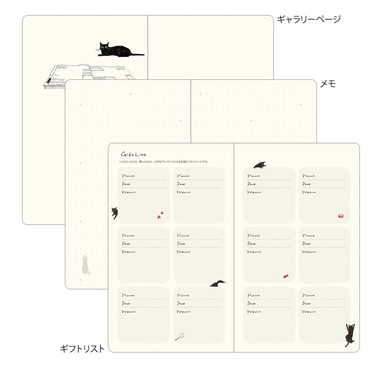 Midori Book-style Diary 2026 B6 Weekly