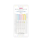 Zebra Mildliner Highlighter – 5 Color Set