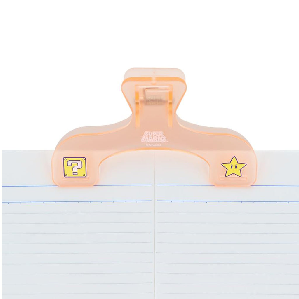 Sun-Star Ukanmuri Clip – Die-Cut Book Clip (Multiple Colors & Super Mario Designs)