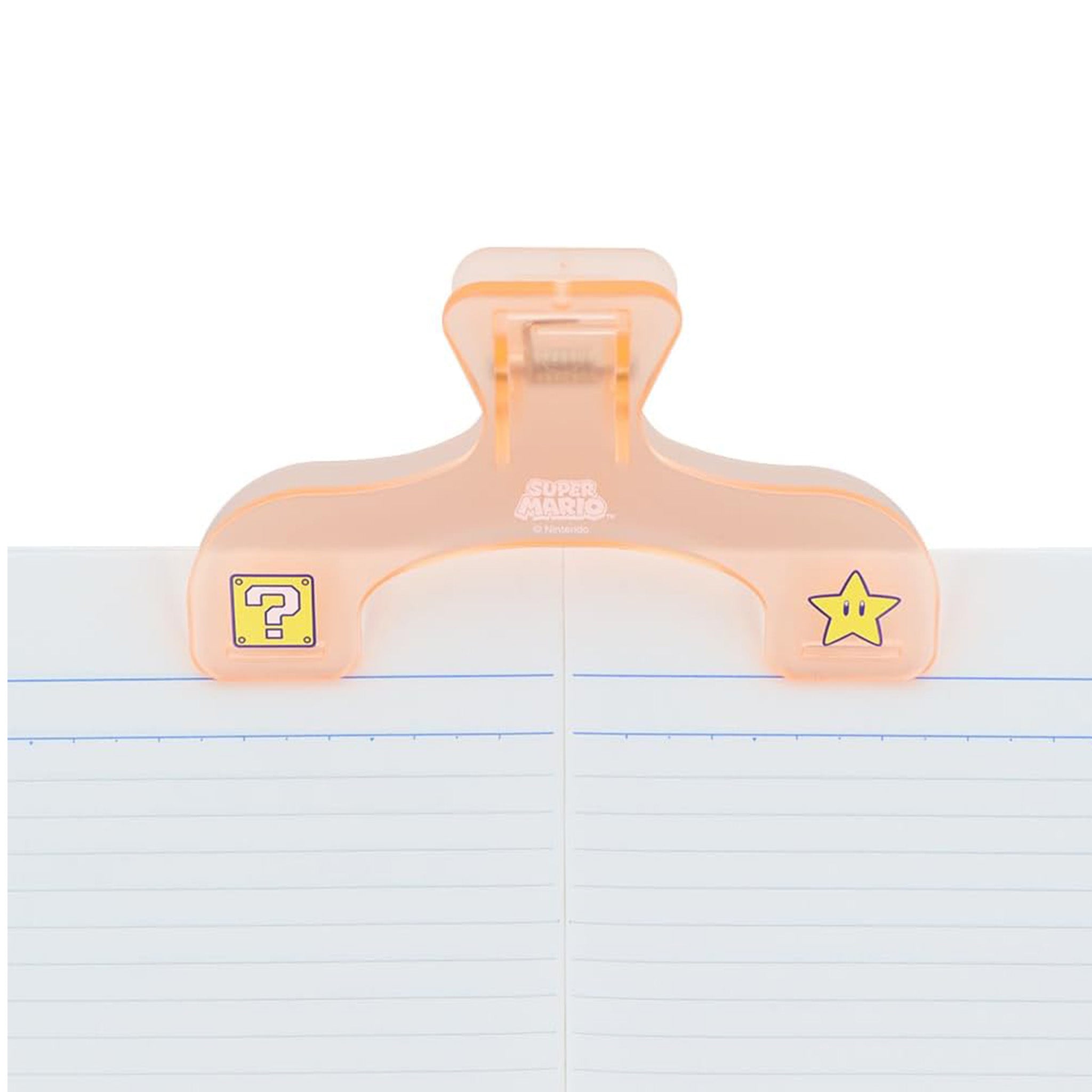 Sun-Star Ukanmuri Clip – Die-Cut Book Clip (Multiple Colors & Super Mario Designs)