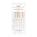 Zebra Mildliner Highlighter – 5 Color Set