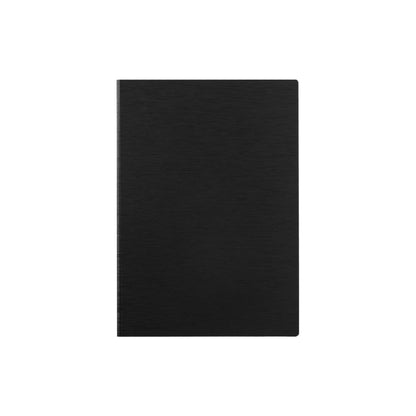 Midori Flat Diary 2026 A4 Monthly – Black, Bookmark Limited Edition (Starts October 2025)