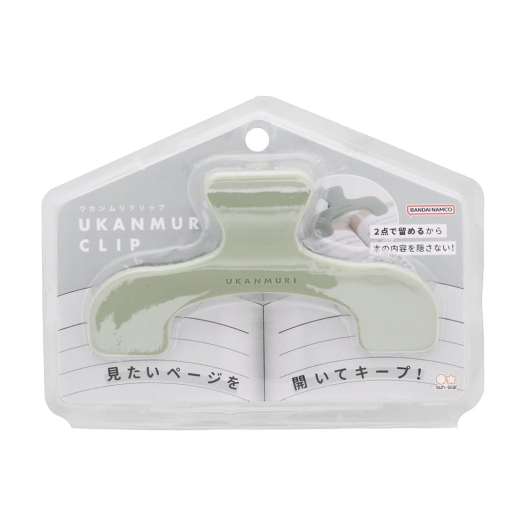 Sun-Star Ukanmuri Clip – Die-Cut Book Clip (Multiple Colors & Super Mario Designs)