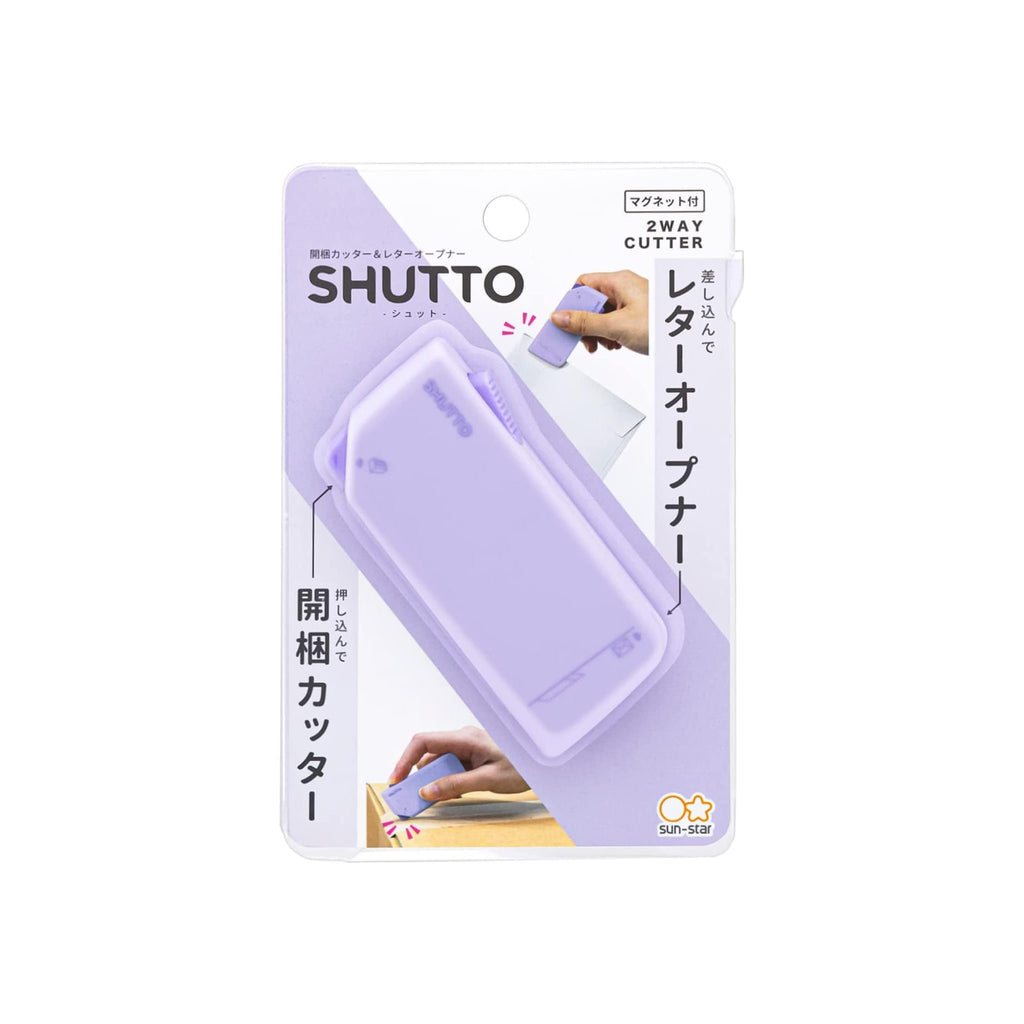 Shutto letter opener packaging on a white background