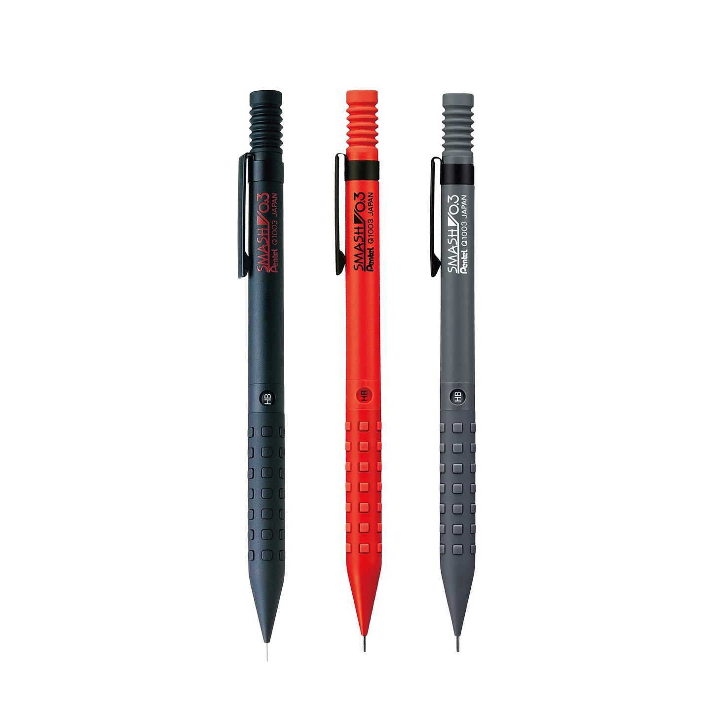 Pentel Mechanical Pencil Smash 0.3mm (3 Colors)
