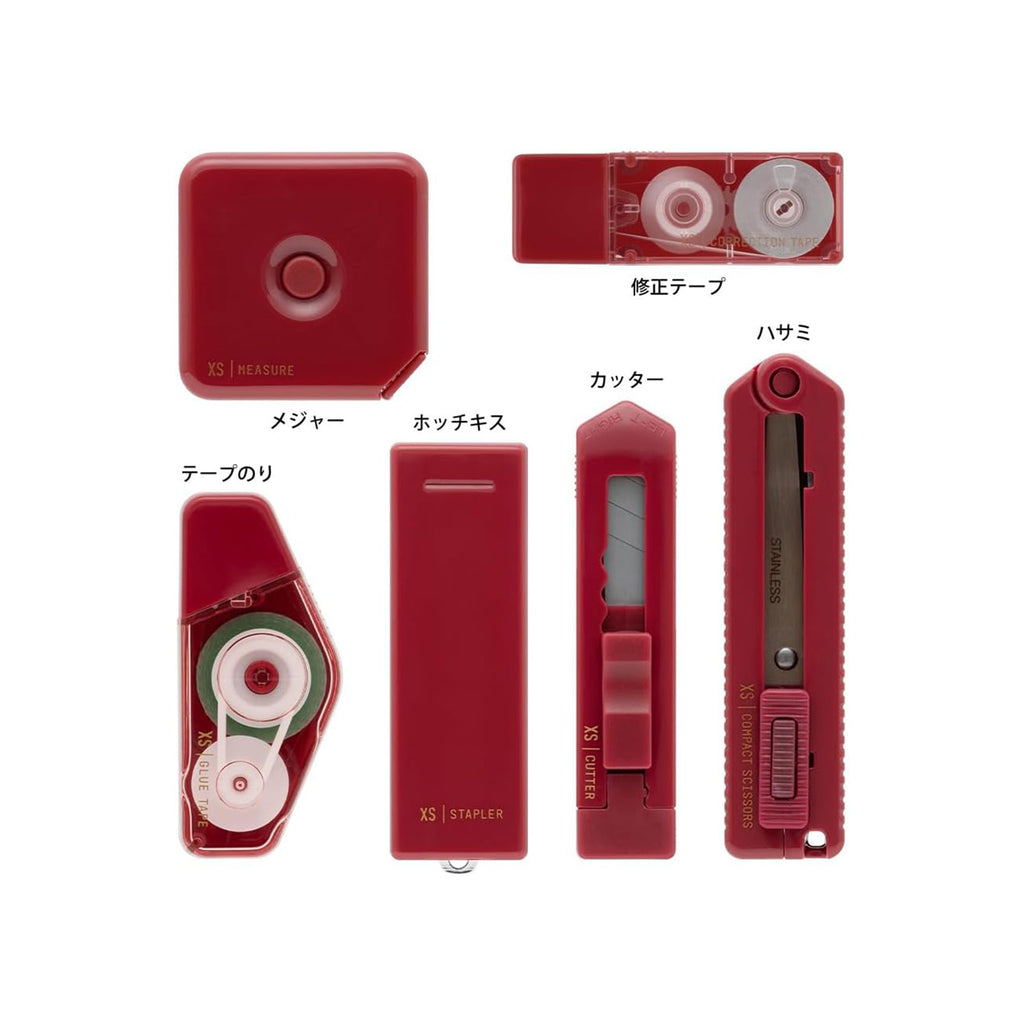 MIDORI XS Stationery Kit – Blue / Red / Pink / White