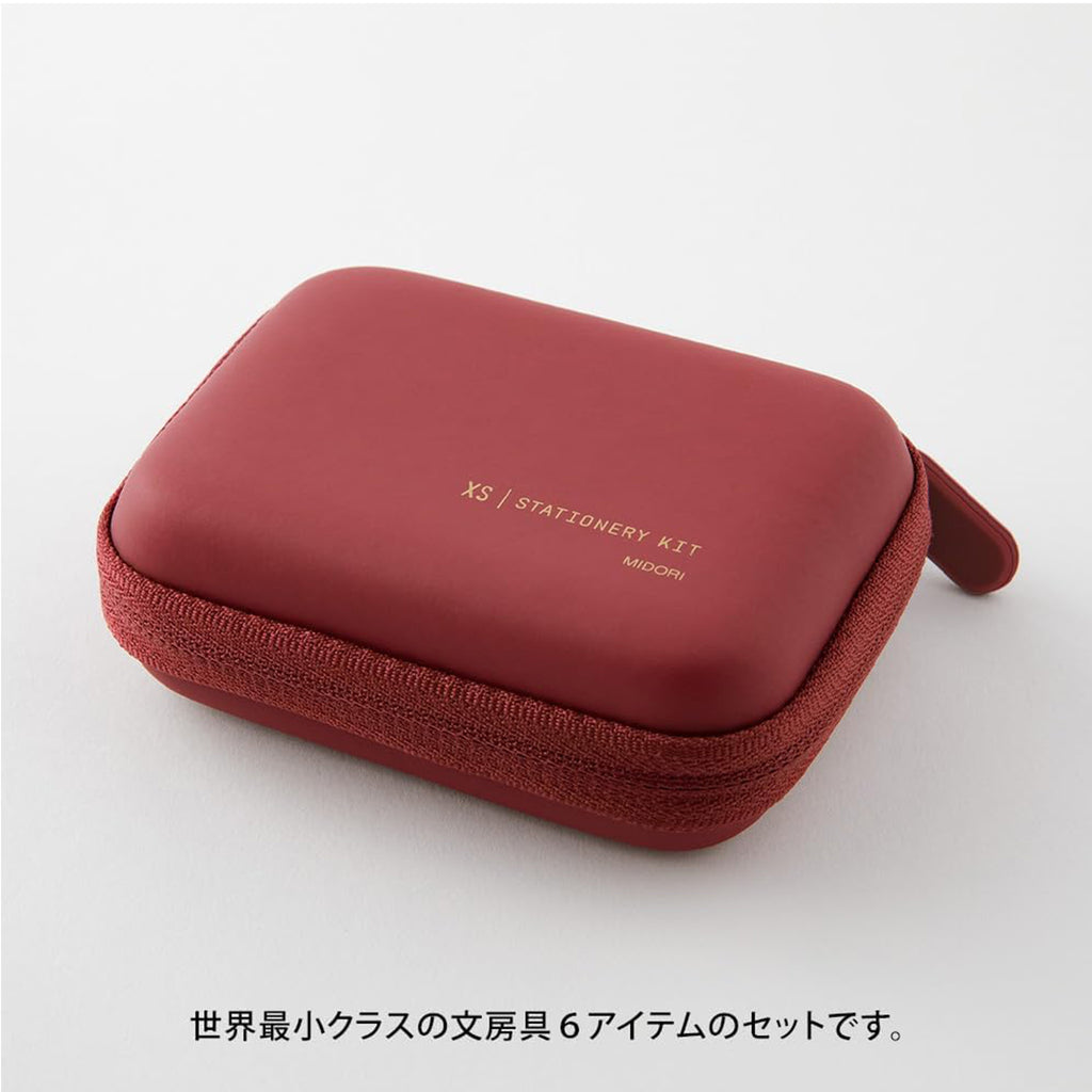 MIDORI XS Stationery Kit – Blue / Red / Pink / White
