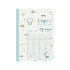 Nakabayashi Logical Diary 2026 Monthly & Notes Planner (A5/B6)