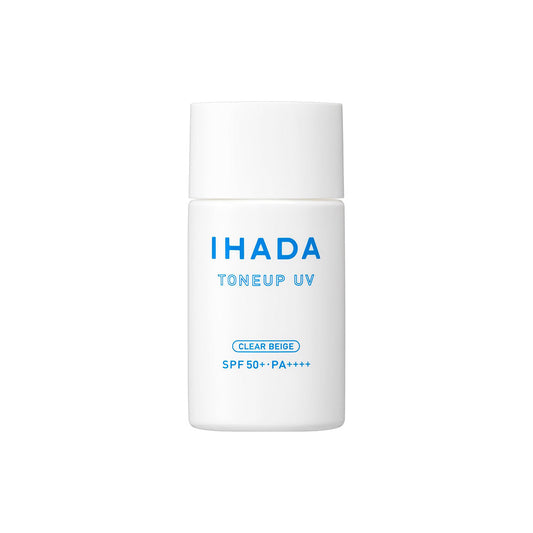 Ihada Sunscreen Medicated Face Protect UV Milk, Clear Beige, Quasi Drug, 1.1 fl oz (30 ml)