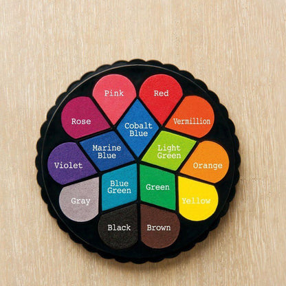 Shachihata Irodori Pad Multi-Color Stamp Pad