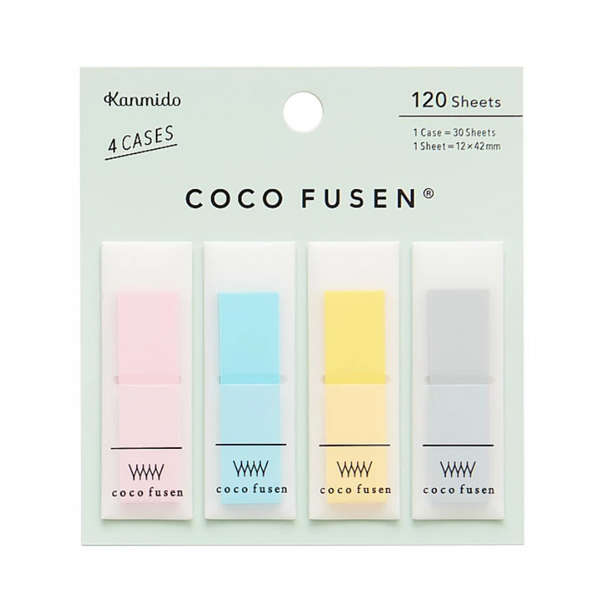 Kanmido Coco Mini Sticky Notes (COLOR COCO FUSEN)
