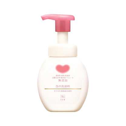 Cow Brand Additive-Free Foaming Facial Cleanser - Gentle Hydration for Sensitive Skin (Pump Bottle/Refill)
