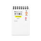 Midori DESIGNPHIL Ring Memo Patto, White (11555006)