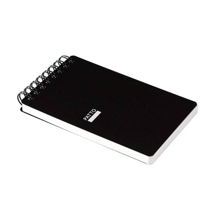 Midori DESIGNPHIL Ring Memo Patto, Black (11555006)