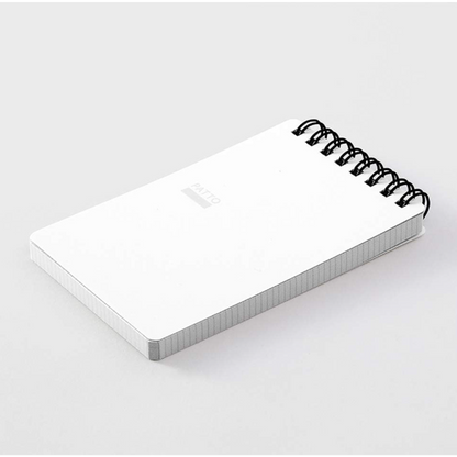Midori DESIGNPHIL Ring Memo Patto – A4 Mini Grid Notebook (80 Sheets)