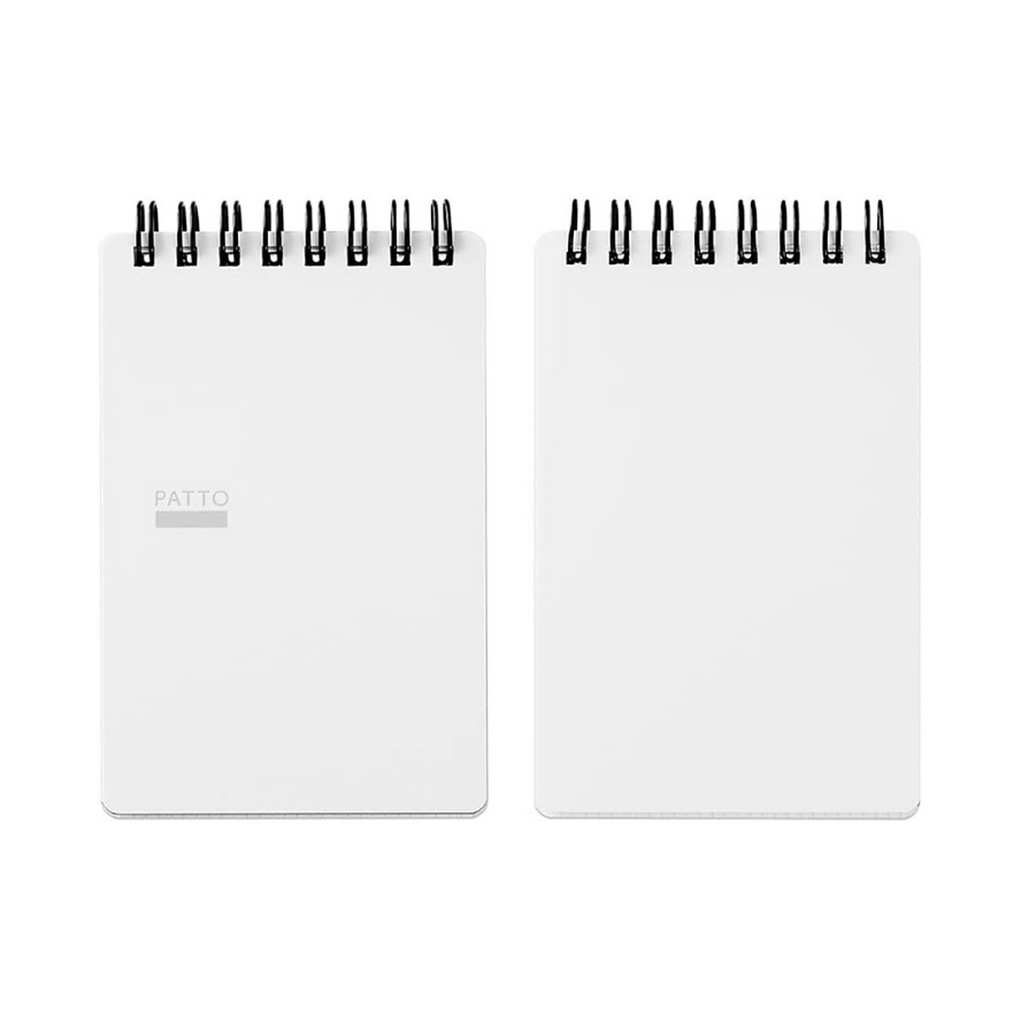 Midori DESIGNPHIL Ring Memo Patto – A4 Mini Grid Notebook (80 Sheets)