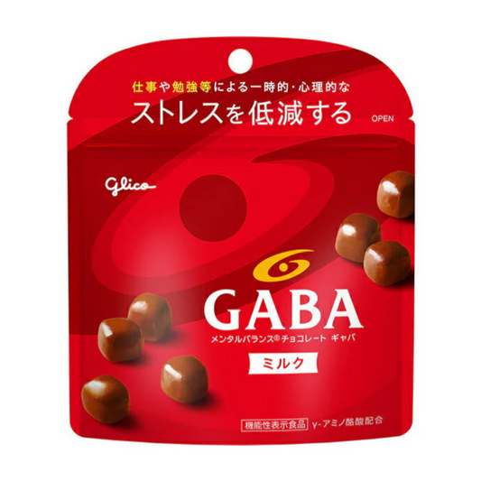 Ezaki Glico Mental Balance Chocolate GABA 51g (Milk) [Stand Pouch]
