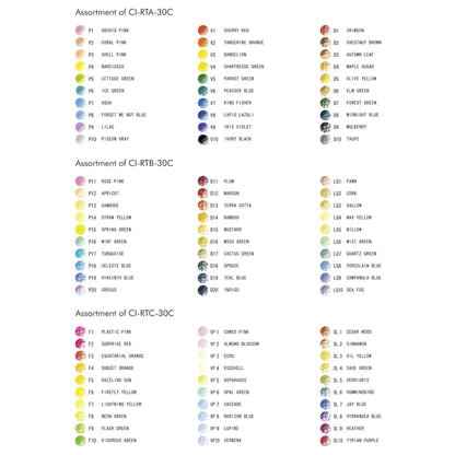 Tombow IROJITEN Color Dictionary (30 Colors)