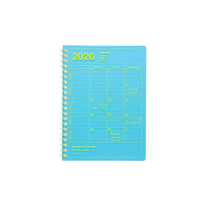 Mark’s 2026 Notebook Calendar S (Vertical B6)