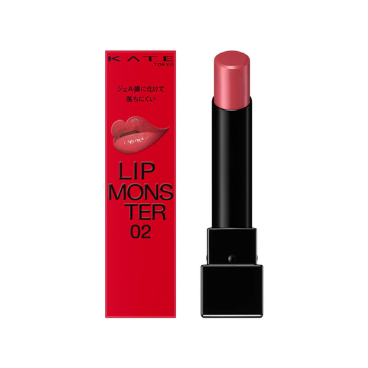 Lipstick with a red box featuring 'KATE' branding on a white background