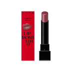 Lipstick with red packaging featuring 'KATE' and 'LIP MONSTER 17' on a white background
