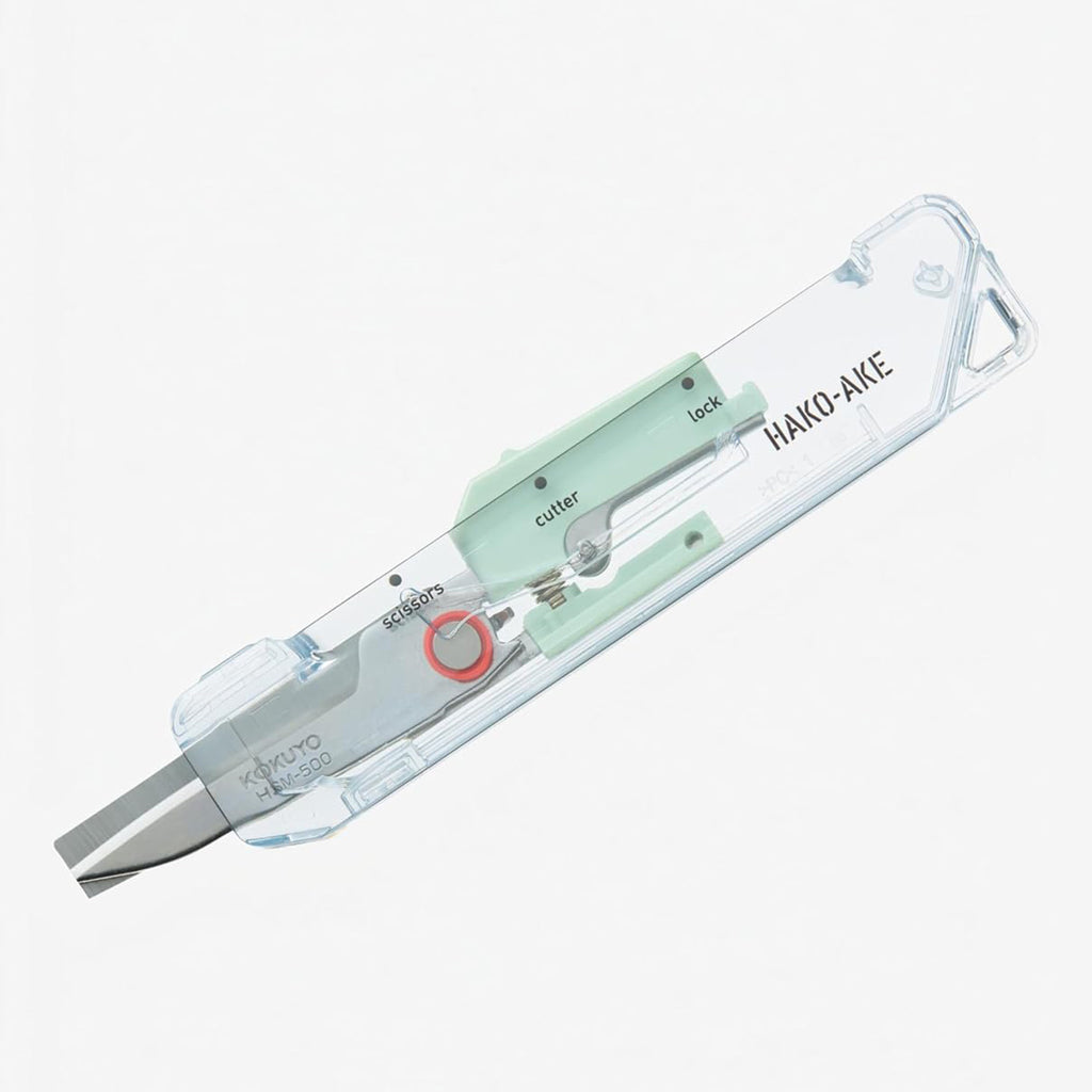 Kokuyo Hako-Ake 2-Way Portable Scissors Standard Blade